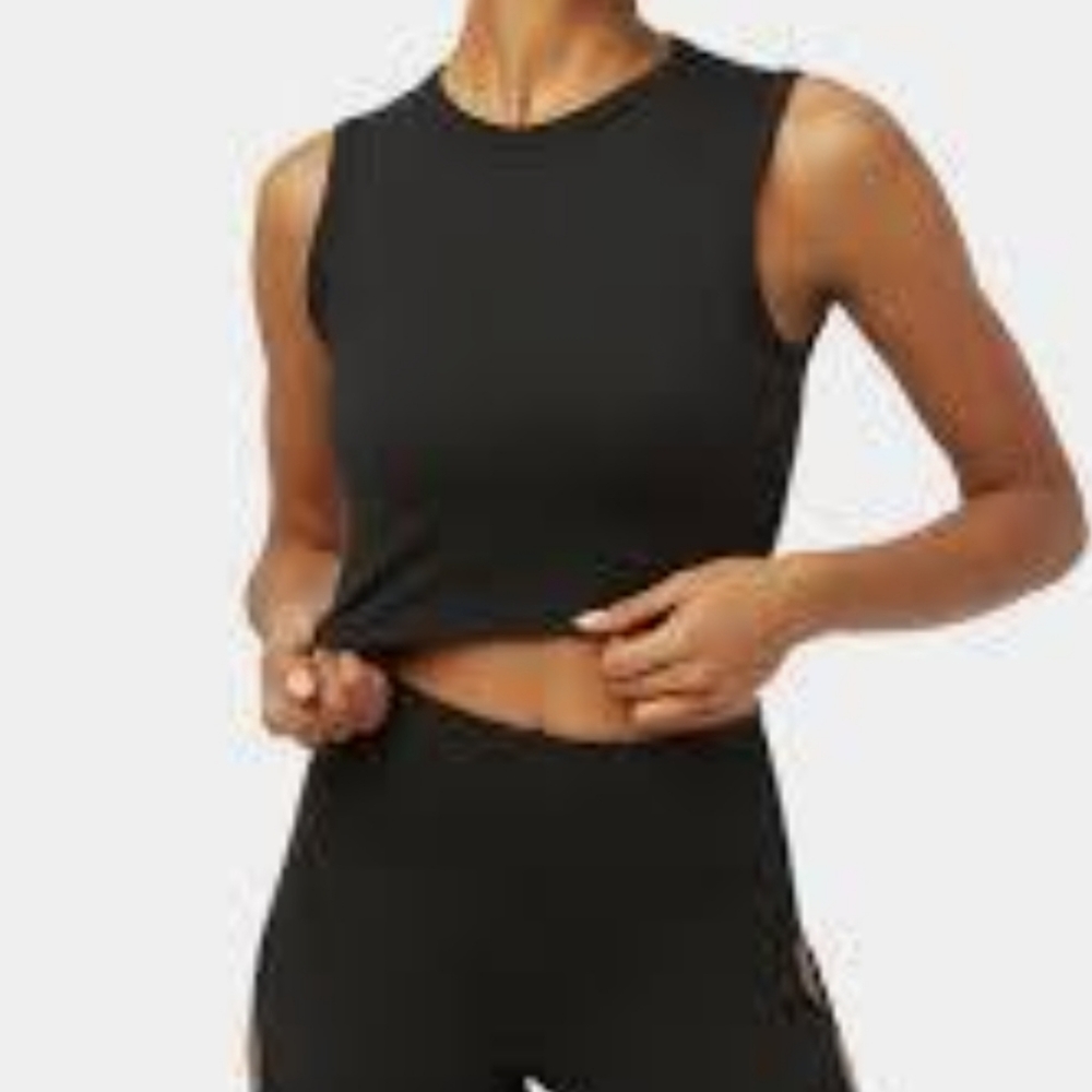 WeWoreWhat Muscle Tank,Black, NWT